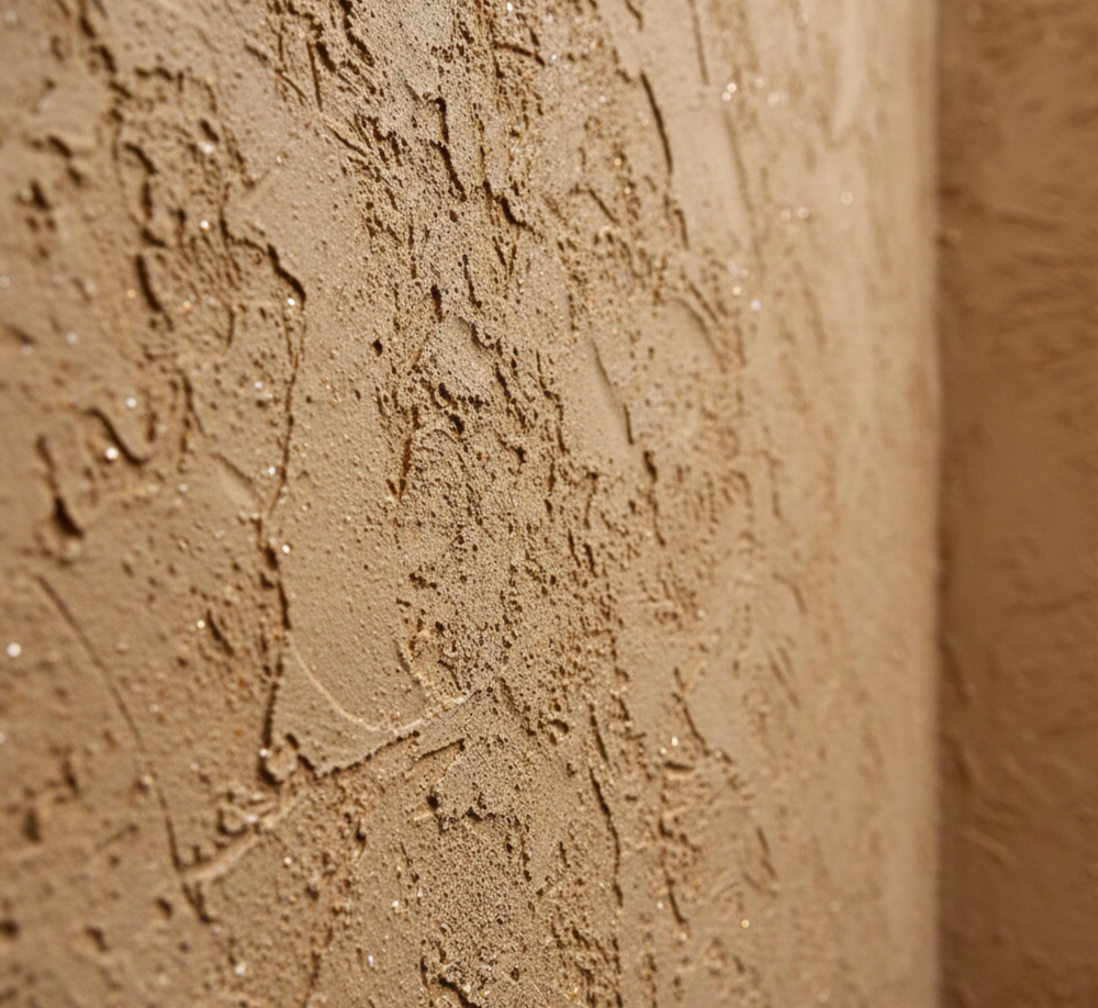 Kratzputz und Waschputz